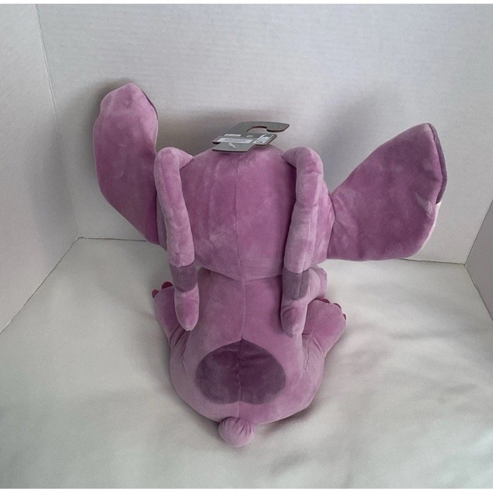 Disney Store Lilo & Stitch Angel 13" Plush Stuffed Pink  Purple‎ Alíen - Picture 2 of 6